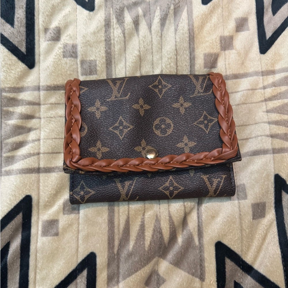 Upcycle LV Passport Holder